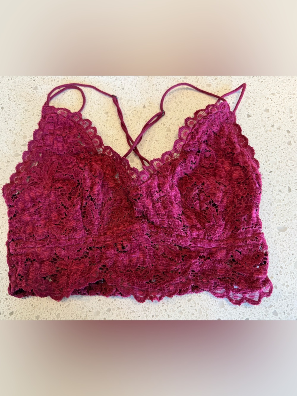 FP One Lace Bralette - Fuchsia Pink